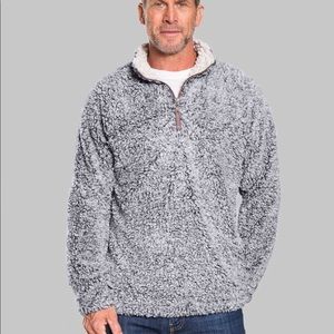 True Grit Frosty Tipped 1/4 Zip Pullover
